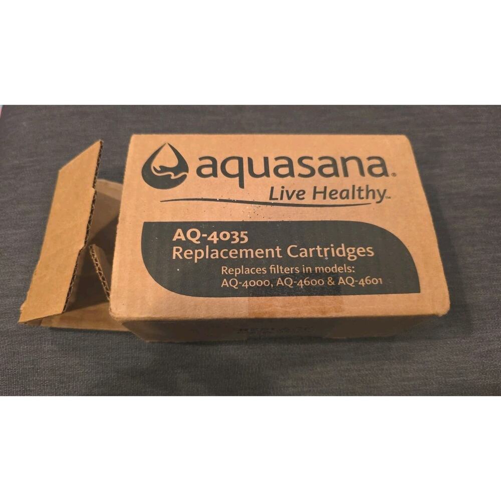 Aquasana AQ-4035 Replacement Water Filter Cartridges Open Box Sealed